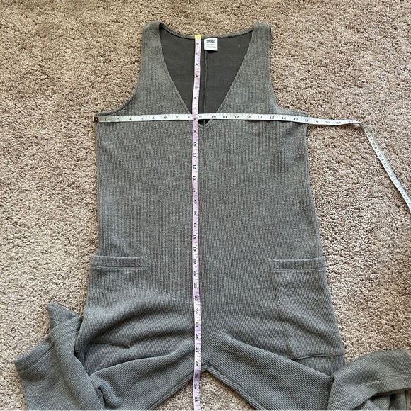 Smash + Tess Heather Gray Tuesday Wide Leg Sleeveless Romper Jumpsuit Size XS/S - Picture 6 of 9